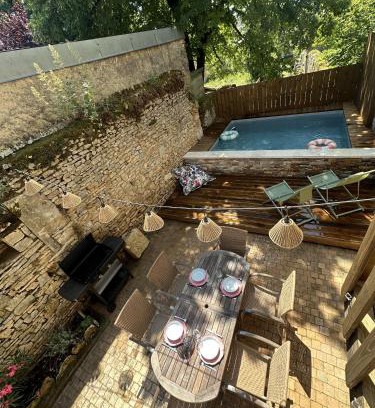 Nadaillac Casa | Maison du Barry - Piscine - Périgord Dordogne