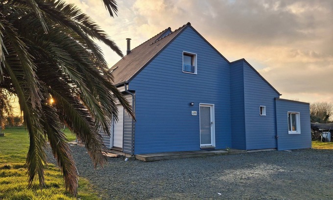 Plobannalec-Lesconil Casa | Maison en Bois sur Grand Jardin et à 5 Minutes de la Plage