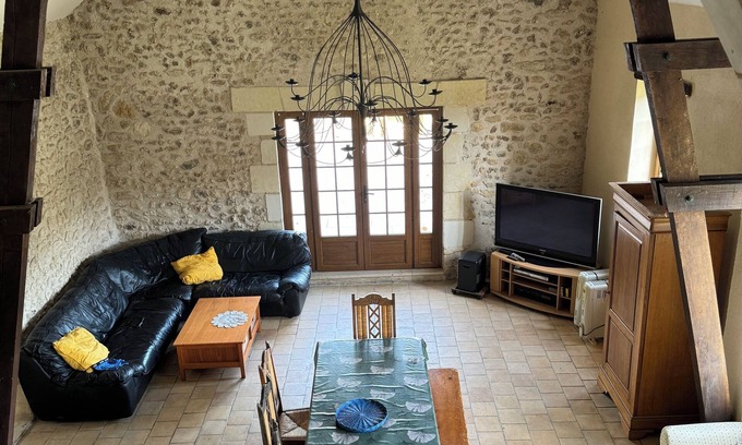 Souvigny-de-Touraine Casa | Maison EN Pierre Proche Chateaux DE LA Loire