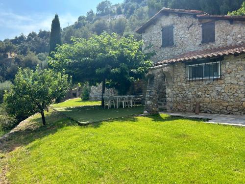 Sainte-Agnes Casa | Maison en pierre, 3 chambres à 15 mn du centre de Menton et des plages
