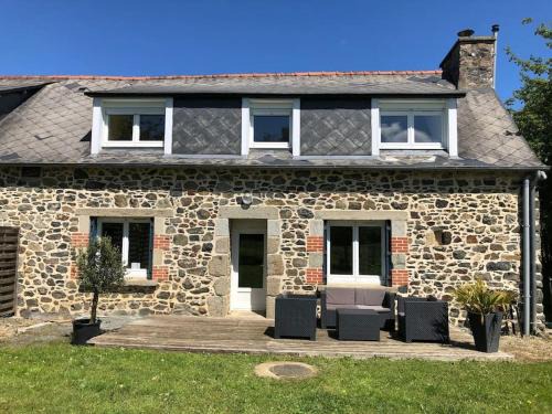Pleguien Casa | Maison en pierre, proche Keravel, GR34