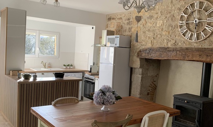 Gourdon Casa | Maison en Pierres Avec Piscine Proche Sites Touristiques : Rocamadour Sarlat