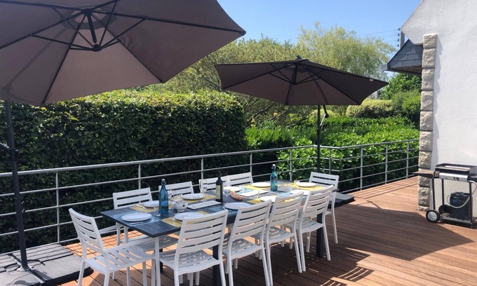 Saint-Marine Casa | Maison Familiale 7ch au Coeur de Ste Marine. Plage à 10m à Pieds ou 5 en Vélos !