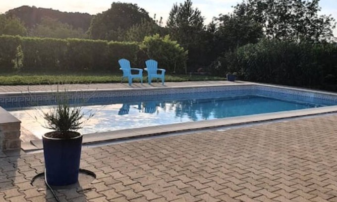 Sabran Casa | Maison Familiale Avec Grande Piscine Proche D'uzes et des Cascades du Sautadet
