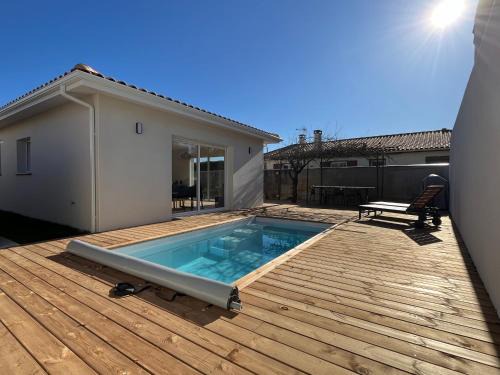 Gujan-Mestras Casa | Maison familiale piscine 3 chambres Gujan-Mestras !