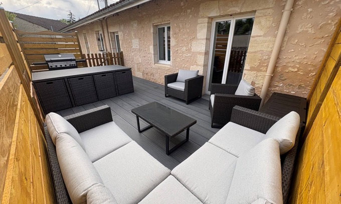 Saint-Laurent-de-Medoc Casa | Maison fleur de vigne