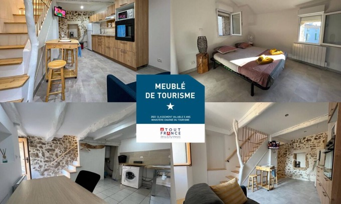 Saint-Genies-de-Fontedit Casa | Maison de Caractère, Idéal Pour 2 Personnes