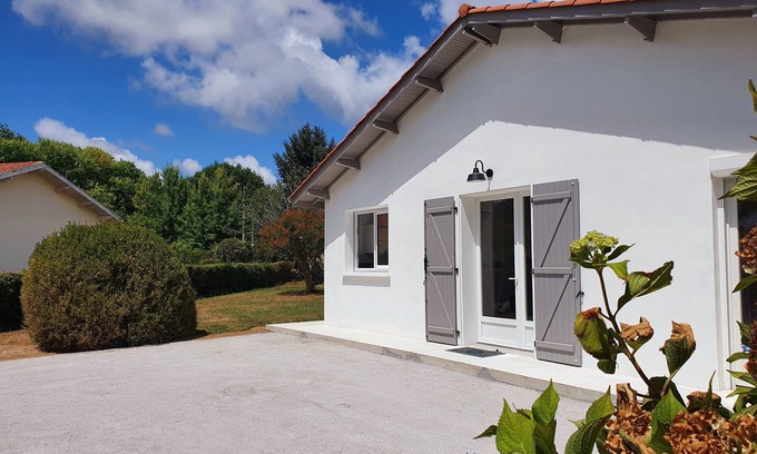 Saint-Martin-de-Seignanx Casa | Maison 4 Chambres Avec Grand Jardin