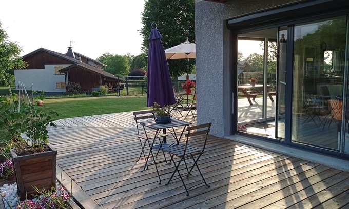 Saint-Paul-en-Chablais Casa | Maison Individuelle Avec Jardin au Calme Entre Lac et Montagnes