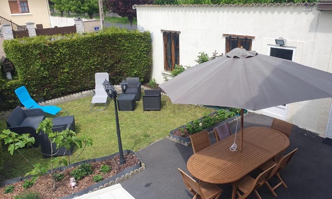 Les Cites Casa | Maison, jardin, barbecue et vélo classé 3 étoiles