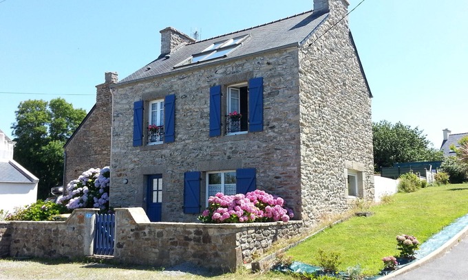 Saint-Pabu Casa | Maison Kôté Aber Benoît vista al mar