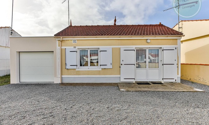 Notre-Dame-de-Monts Chalet De Esquí | Maison Ker Mona entre plage et commerces