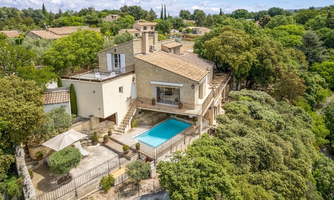 La Roque-sur-Pernes Casa | La Roque: Casa en Provenza, Piscina, Vista excepcional