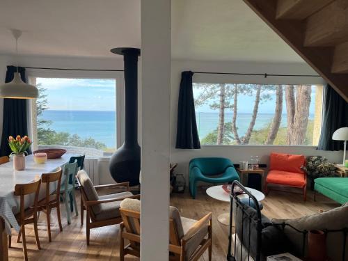 Saint-Martin-en-Campagne Casa | Maison Le Coteau Plage vue mer, 8 pers. Petit Caux