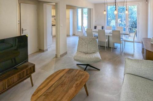 Lemasson Apartamento | Maison lumineuse avec Jardin
