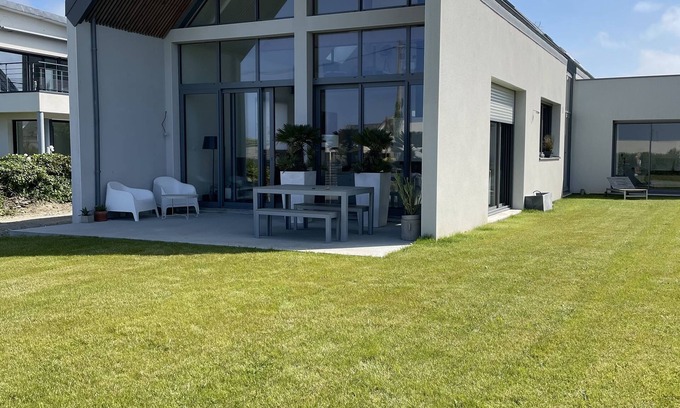 Le Conquet Casa | Maison Moderne Darchitecte, vue mer et Plage de Sable à Pied