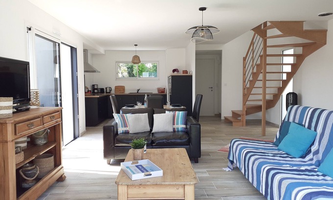 Arradon Casa | Maison Neuve Clos de mur à 200m du Golfe du Morbihan
