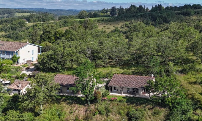 La Fagette Casa | Maison Oléa - Gîte "égoa" Avec vue sur la Vallée de la Vézère