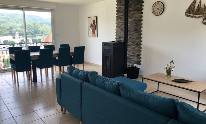 Fecamp Casa | Maison Plein Pied sur les Hauteurs de Fécamp