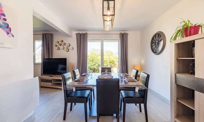 Plouagat Casa | Maison pour 6 avec jardin, proche de la mer