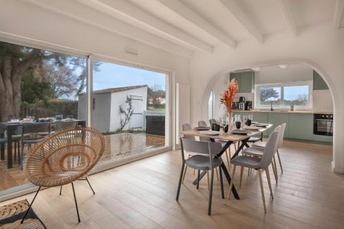 La Bernerie-en-Retz Casa | Maison pour 8, avec jacuzzi à 200m de la plage