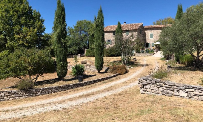 Sainte-Croix-a-Lauze Casa | Maison Provençale, Piscine, Vues Superbes et Calme