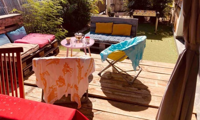 Carosse Casa | Maison proche centre St-Gilles