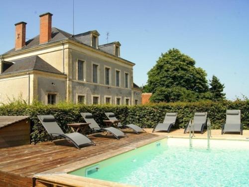 Cerilly Casa | Maison rénovée 19è, piscine chauffée, sauna, spa, grand parc, proche de la nature spacieuse et tout confort. - FR-1-489-399