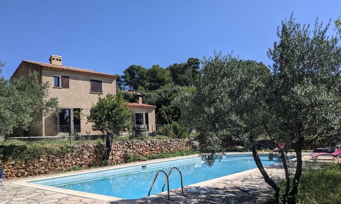 Aups Casa | Maison Ricavy en Provence Avec Grande Piscine