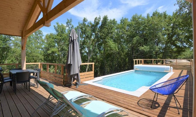 Saint Alban Auriolles Casa | Maison Saint-Alban-Auriolles, 4 pièces, 6 personnes - FR-1-382-140