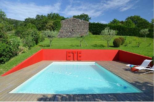 Saint-Lager-Bressac Casa | Maison spacieuse avec piscine à Saint-Lager-Bressac