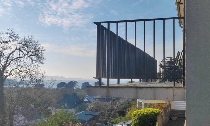 Trevou-Treguignec Casa | Maison vue mer "comme en 1970