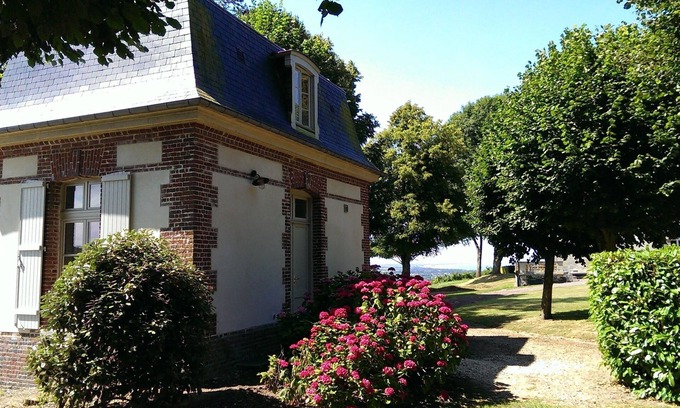 Dives-sur-Mer Casa | Dúplex en la 18 ª propiedad - vista dominante Cabourg