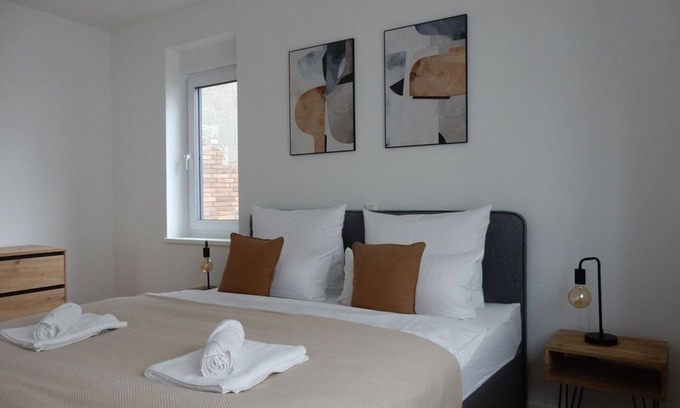 Bad Kreuznach Apartamento | Maisonette │ Old town │ Parking lot │ Kitchen │96 m² - Holiday home│ Central │3 Whg