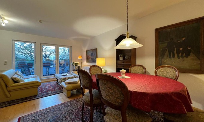 Nordstadt Apartamento | Maisonette Penthouse für 8 Personen by Rabe - free Netflix & kostenloser Parkplatz & große Terrasse