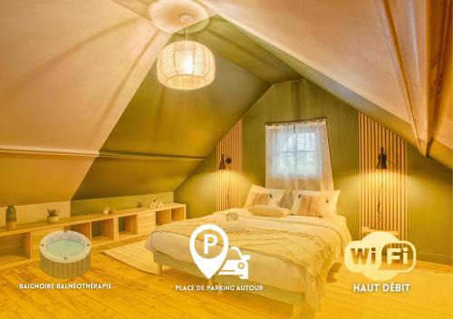 Le Marais Casa | Maisonnette relaxante, balnéo & confort, proche de la gare