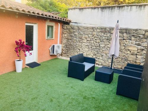 Miramas Apartamento | Maisonnette T1 au calme à 1min à pied de la gare SNCF