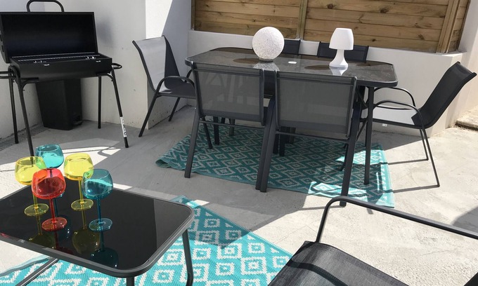 Angoulins Casa | Maisont3 Duplex Avec Cour Privée à 400 Plage