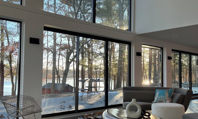 Valatie Chalet De Esquí | Majestic Lake Front Chalet