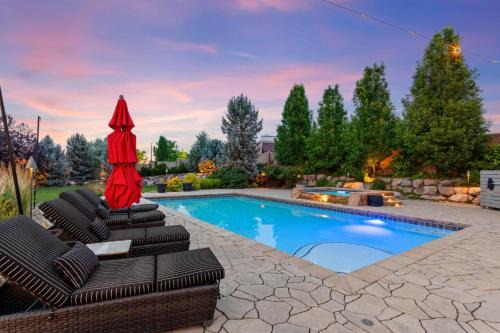 Draper Casa | Majesty Estate in Salt Lake with Private Pool and Sport Court