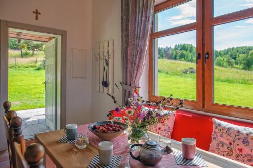 gmina Stezyca Casa | Malinowe Wzgórze domki 60 m2 z balią na wyłączność