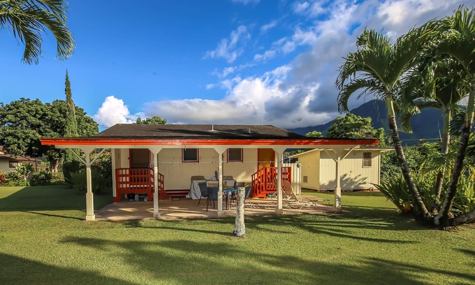 Hanalei Casa | Malolo Cottage - un estudio / 1ba casa cerca de la playa en Hanalei