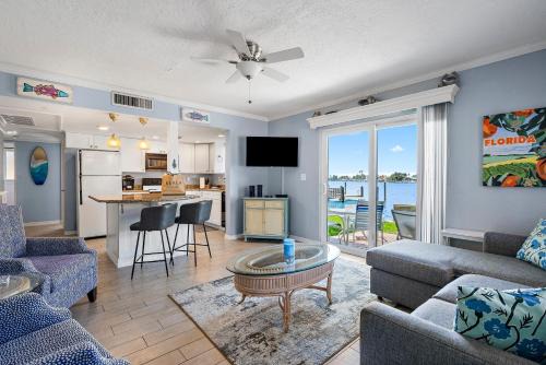 Treasure Island Casa | Malyn 108, Updated Waterfront condo, private patio