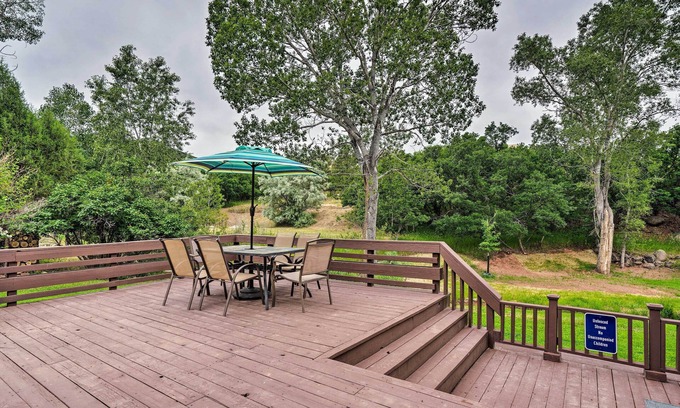 Manitou Springs Cabaña | Manitou Springs Home - 2 Mi to Garden of the Gods!