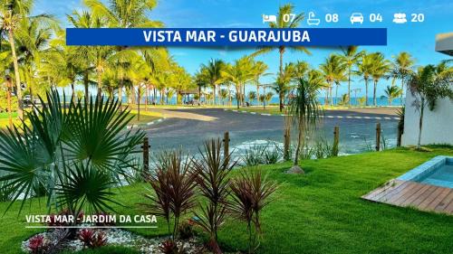 Canto do Mar Casa | Mansão em Guarajuba – 7 Suítes a 50m da Praia!
