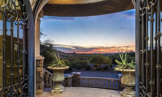 Goldie Brown Pinnacle Peak Ranch Casa | Mansion in the Desert on 4 Acres for Ultimate Privacy