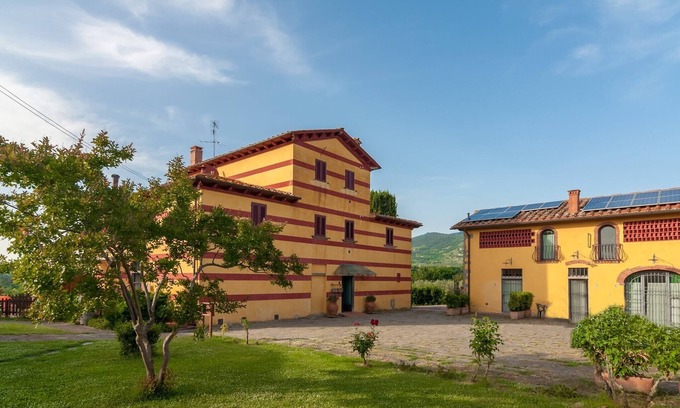 Pian di Sco Villa | Mansión con piscina y zona de juegos
