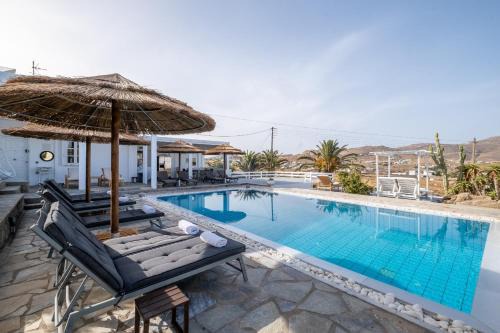Kalafatis Villa | Manu Mykonos Exclusive Villa Luxury Beachside Stay with Private Pool by Quality Brand Villas