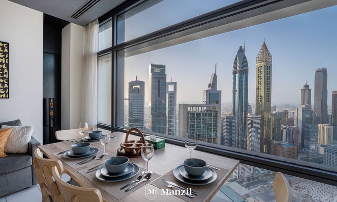 DIFC Apartamento | Manzil-1BR Apartment with Skyline Views