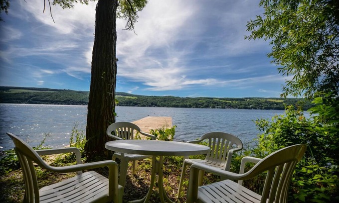 Hammondsport Cabaña | Maple Hideaway: "¡Mucha privacidad!"